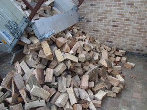 Hout gelost